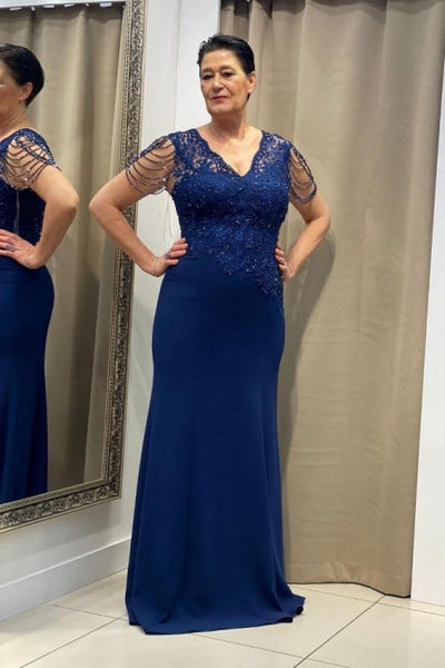 Mother of the bride dresses in royal clearance blue