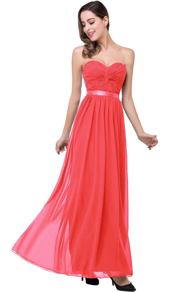 MISSHOW offers gorgeous Watermelon,Burgundy,Dark Navy,Mint Green Strapless party dresses with delicately handmade Draped in size 0-26W. Shop Floor-length prom dresses at affordable prices.