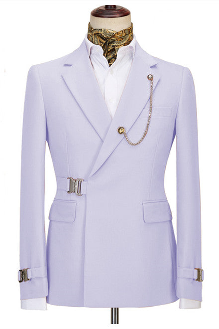 Julian Latest Lavender Notched Lapel Men’s Business Suits