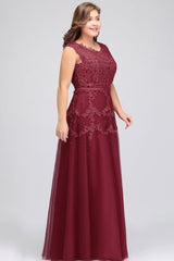 MISSHOW offers gorgeous Burgundy Jewel party dresses with delicately handmade Beading,Appliques in size 0-26W. Shop Ankle-length prom dresses at affordable prices.