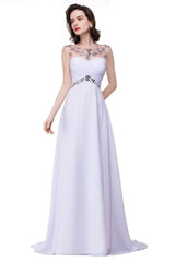 MISSHOW offers gorgeous White,Red,Royal Blue,Mint Green Scoop party dresses with delicately handmade Crystal,Draped in size 0-26W. Shop Floor-length prom dresses at affordable prices.