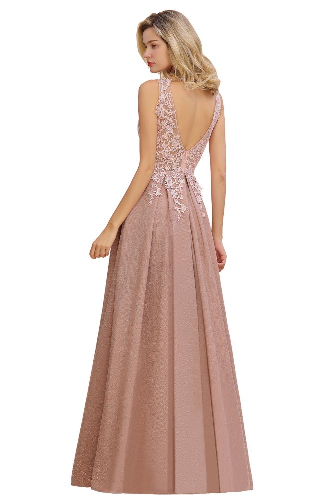 MISSHOW offers A-Line V-neck Floor-Length Tulle Sequined Prom Dresses at a good price from Dusty Rose,Burgundy,Gold,Royal Blue,Dark Navy,Silver,Lace,Bright silk to A-line Floor-length them. Stunning yet affordable Sleeveless Prom Dresses,Evening Dresses,Homecoming Dresses,Bridesmaid Dresses,Quinceanera dresses.