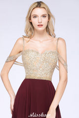 MISSHOW offers Appliques Spaghetti Straps Prom Dresses, A-Line Sleeveless Evening Dresses at a good price from  to A-line Floor-length them. Lightweight yet affordable home,beach,swimming useBridesmaid Dresses.