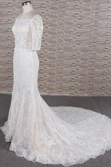 Awesome Appliques Court Train Mermaid Elegant Wedding Dresses