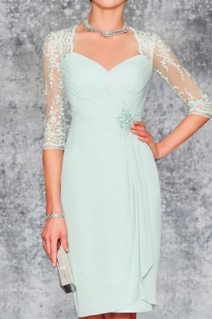 Beautiful Mother Of The Bride Dresses Mint Green Bridesmaid Dresses-misshow.com