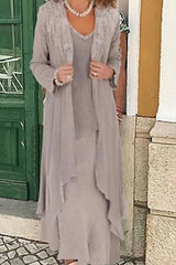 Boho PLus Size Mother of the Bride Dresses-misshow.com