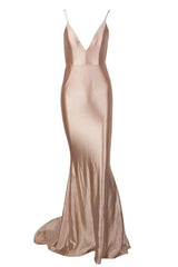 Champagne Evening Dresses | Long prom dresses-misshow.com