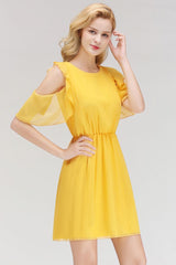 MISSHOW offers Elegant Jewel Mini Daily Casual Dresses Simple Tulle Sleeveless Evening Dresses at a good price from  to A-line Knee-length them. Lightweight yet affordable home,beach,swimming useProm Dresses.