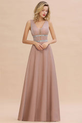 MISSHOW offers Elegant Sleeveless Aline Evening Swing Dress Bright Silk V-Neck Party Dress at a good price from Dusty Rose,Dark Navy,Bright silk to A-line Floor-length them. Stunning yet affordable Sleeveless Prom Dresses,Evening Dresses,Homecoming Dresses,Bridesmaid Dresses,Quinceanera dresses.