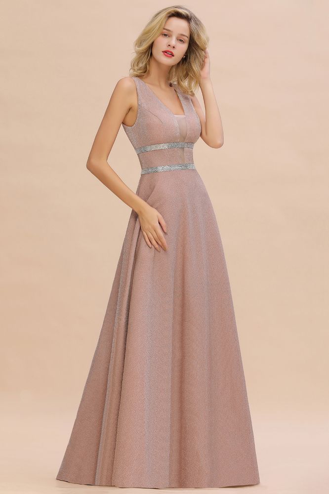 MISSHOW offers Elegant Sleeveless Aline Evening Swing Dress Bright Silk V-Neck Party Dress at a good price from Dusty Rose,Dark Navy,Bright silk to A-line Floor-length them. Stunning yet affordable Sleeveless Prom Dresses,Evening Dresses,Homecoming Dresses,Bridesmaid Dresses,Quinceanera dresses.