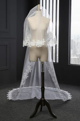 Shop MISSHOW US for a Elegant Tulle lace Applique Edge 3*1.5M Wedding Gloves. We have everything covered in this . 