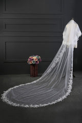 Shop MISSHOW US for a Elegant Tulle lace Applique Edge 3*1.5M Wedding Gloves. We have everything covered in this . 