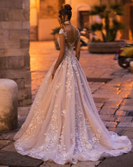 Gorgeous wedding dresses A line | Wedding dresses lace-misshow.com