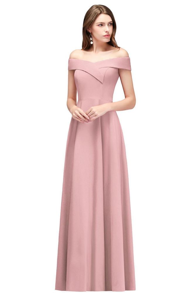 MISSHOW offers Off-the-shoulder Floor Length Burgundy Party Dress at a good price from Dusty Rose,Burgundy,Dark Navy,Stretch Satin to A-line Floor-length them. Stunning yet affordable Cap Sleeves Prom Dresses,Bridesmaid Dresses.