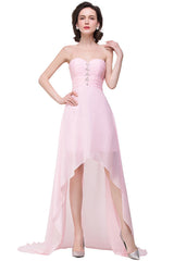 A plus size Blushing Pink bridesmaid dress made of 100D Chiffon,Sequined are trendy for  . Shop MISSHOW with elaborately designed Ruffles,Sequined gowns for your bridesmaids.