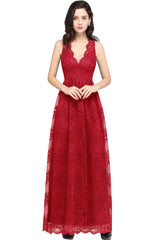 MISSHOW offers Sheath V-neck Floor-length Lace Navy Blue Prom Dress at a cheap price from Red,Burgundy,Grape,Lavender,Sky Blue,Black,Silver,Mint Green, Lace to Column Floor-length hem. Stunning yet affordable Sleeveless Prom Dresses,Bridesmaid Dresses.