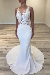 Find this Chic Deep V-neck White Wedding Dressat Misshow, available in everyone color and size you could possibly imagine, which makes picking out the perfect prom dress for your big day easily!