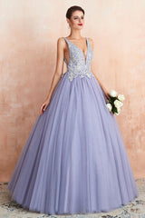 MISSHOW offers Sparkly Double V-Neck Aline Ball Gown Crystals Tulle Floor Length Party Dress at a good price from Lavender,Tulle to A-line,Ball Gown,Princess Floor-length them. Stunning yet affordable Sleeveless Prom Dresses,Evening Dresses,Homecoming Dresses,Quinceanera dresses.